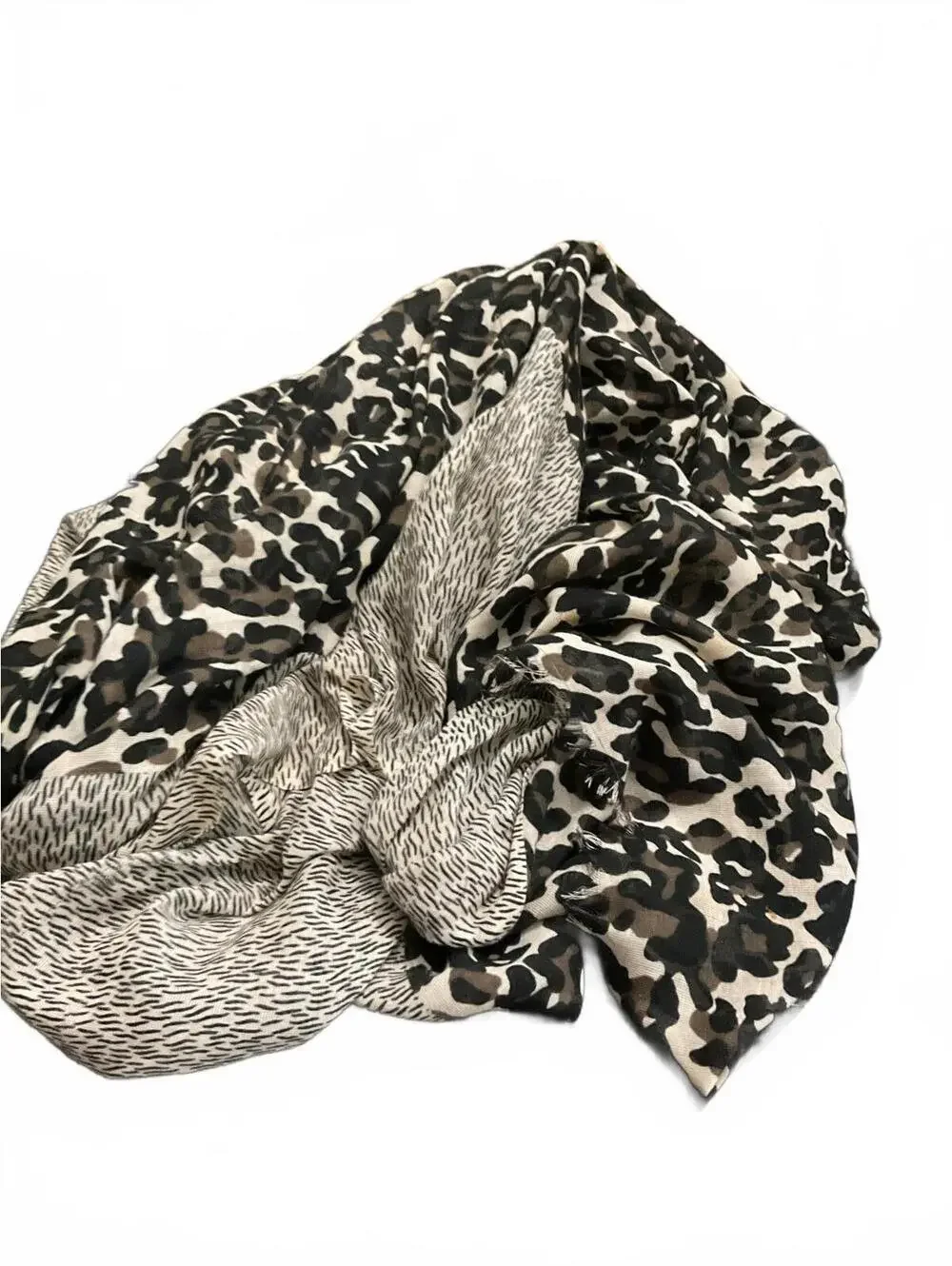 Adolpho Dominque’s Lightweight Women's Animal Print Scarf 87” x 45”